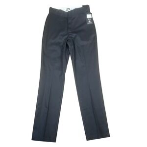 Dickies 874 Original Fit Women Black Work Pants FP874BSK Size 6/28 Long NWT